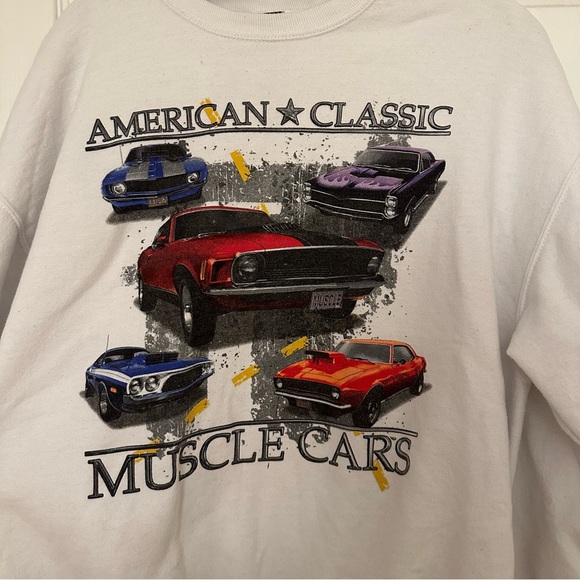 Vintage Crewneck American Classic Muscle Cars - Picture 2 of 4
